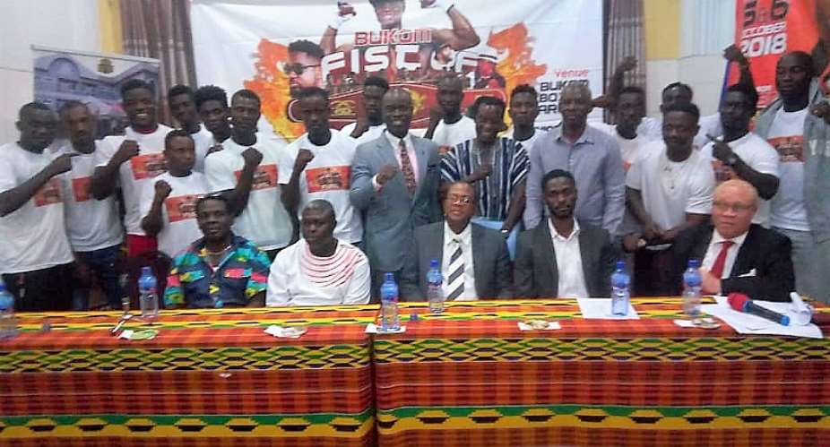 Bukom Fist of Fury Boxing League: 14 Gyms  Clubs Introduced At M J Grand Hotel