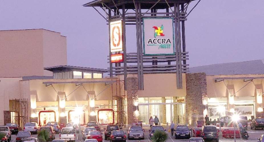 Accra Mall Okayed For Business After This Morning's Ceiling Incident