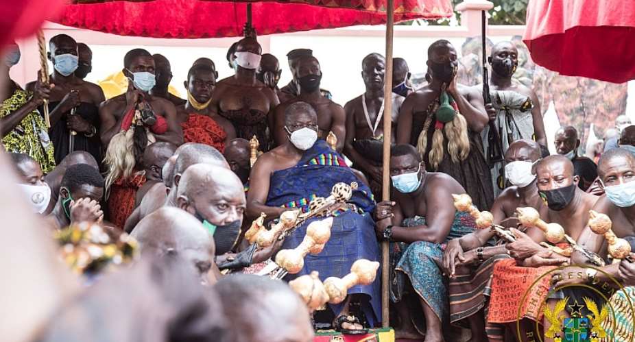 Campaign On Issues And Track Record, No insults – Otumfuo To Political Parties