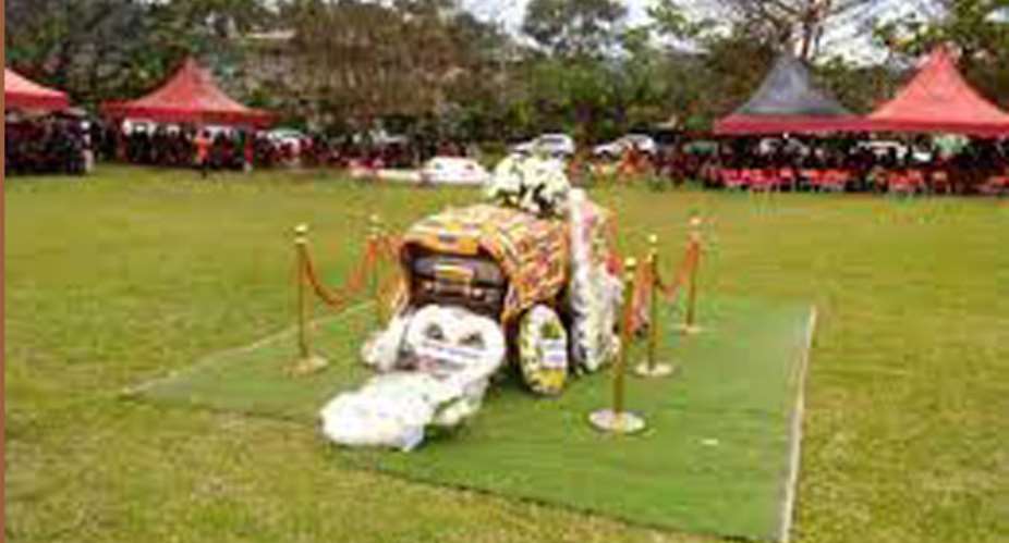 Nana Kwame Ampadu buried