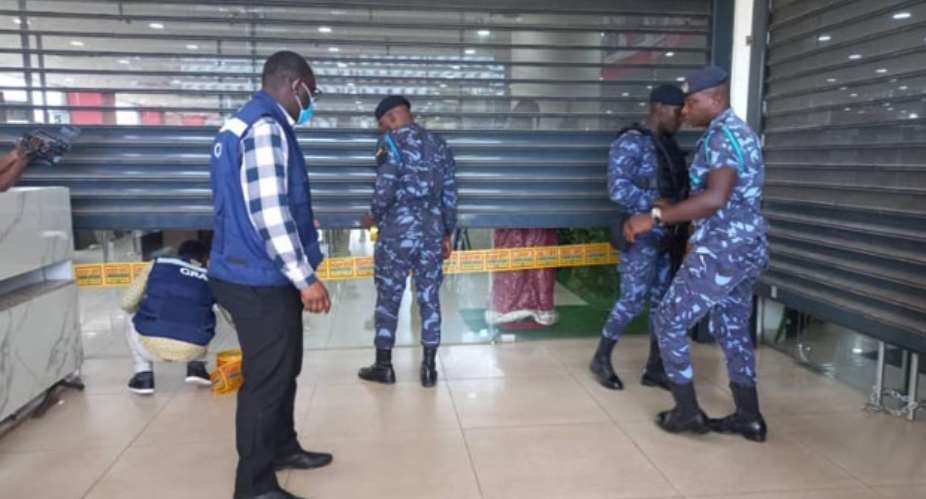 GRA locks up China, Palace malls for non-compliance of e-invoicing system for VAT