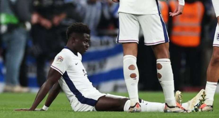 Getty ImagesImage caption: Bukayo Saka has scored two Premier League goals for Arsenal this season