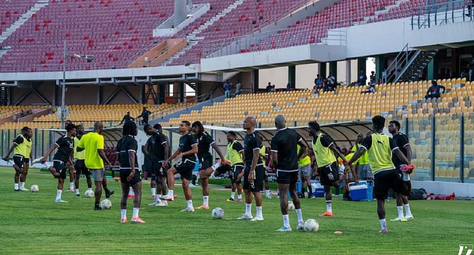 2026 World Cup Qualifiers: Black Stars hold final training ahead of Comoros clash