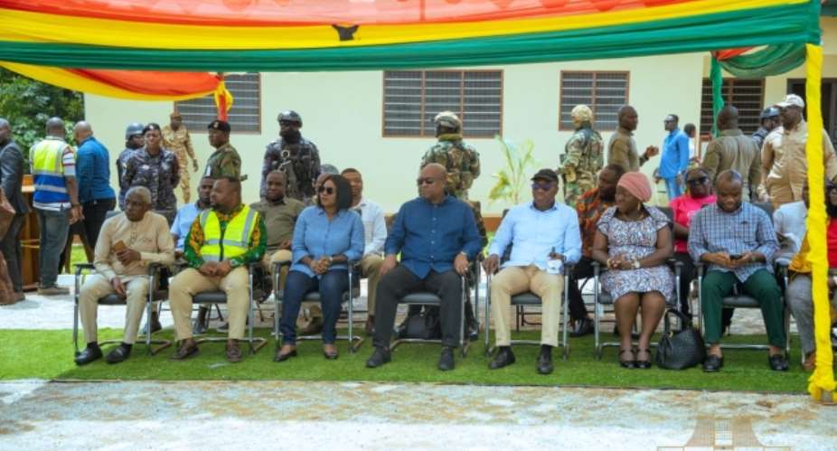 Mahama inspects two new CHPS compounds in Ahafo as Resetting Ghana tour begins