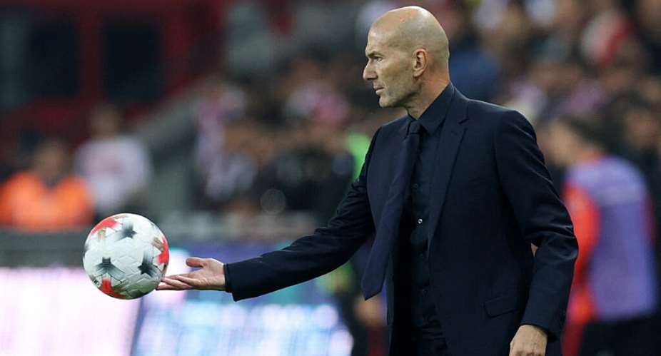 Zinedine Zidane took over as France head coach from former teammate Didier Deschamps in July. - REUTERS - Murad Sezer