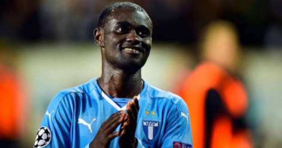 Enock Adu Kofi: Black Stars Midfielder scores for Malmo FF