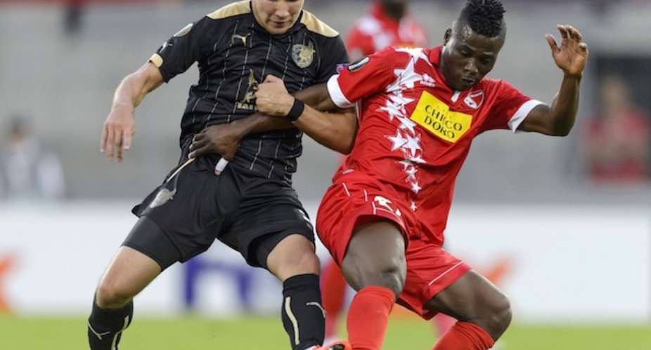 Ebenezer Assifuah grabs DOUBLE for FC Sion in comprehensive league win in Switzerland