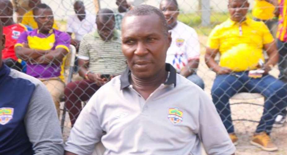 Head coach for Hearts of Oak, Edward Nii Odoom