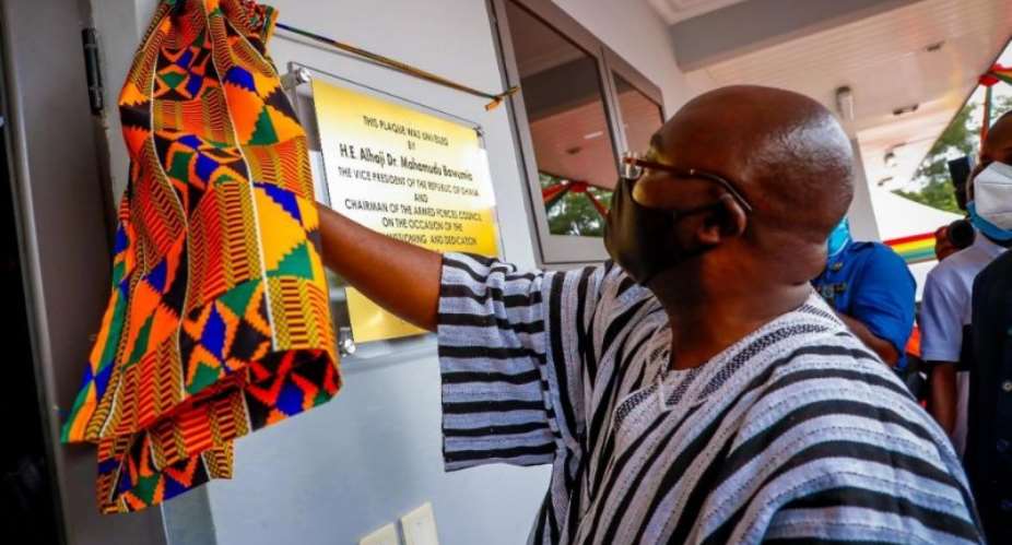 Bawumia Hands Over Infectious Disease Centre To 37 Military Hospital