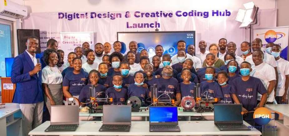 IIPGH improves digital literacy in Ghana through its Digital Design and Creative Coding Hub project