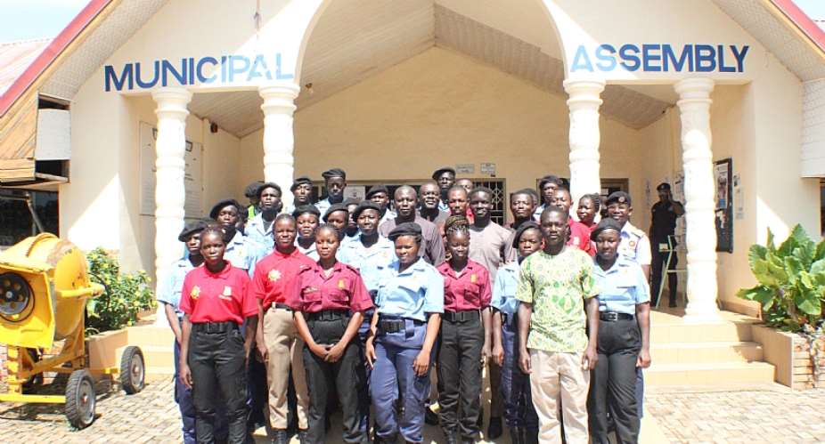 Nandom Assembly welcomes 31 YEA recruits to boost security and fire safety