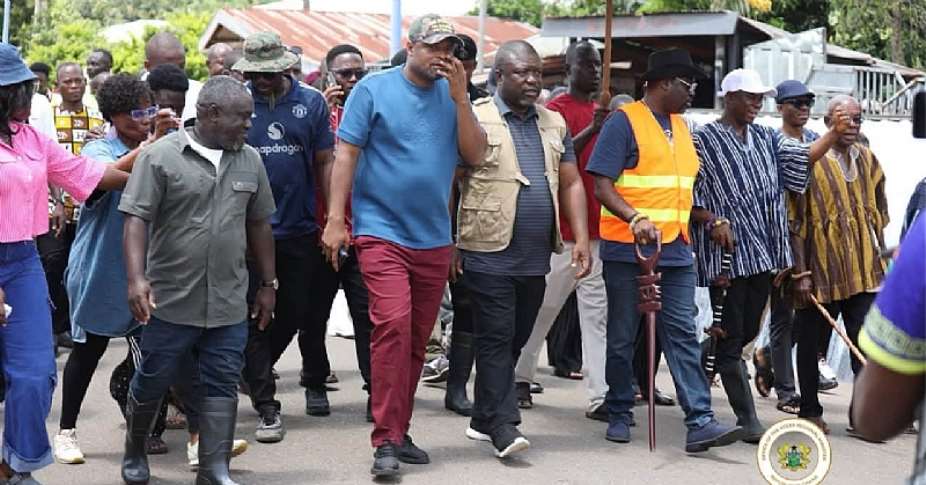 Govt rallies immediate relief for Hohoe flood victims, pledges lasting infrastructure solutions
