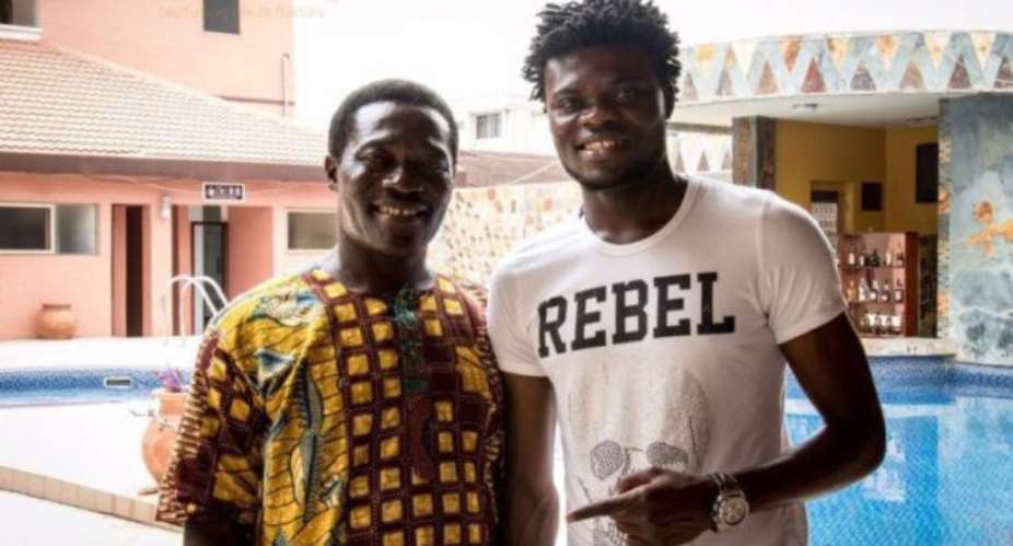 Thomas Parteys father Jacob Teye Partey has died