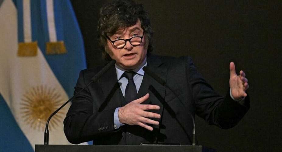 Argentinas President Javier Milei in Buenos Aires in August, 2026. - AFP - JUAN MABROMATA