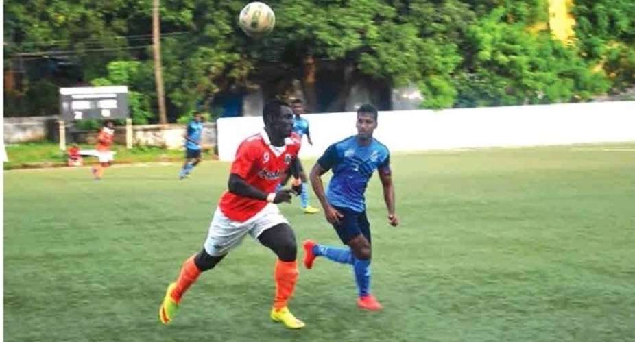 Striker Francis Dadzie shines with brace on Sporting Clube de Goa debut