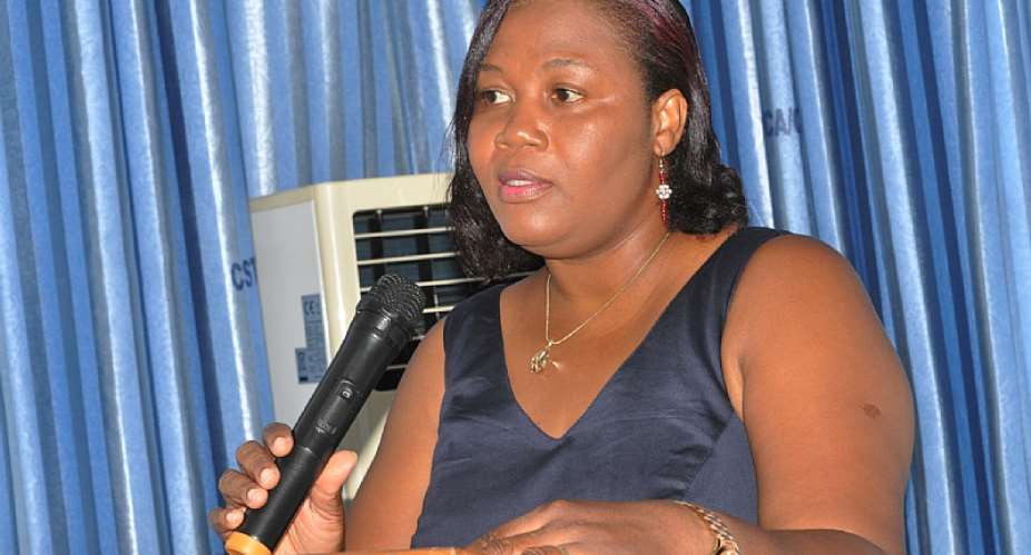 Mrs. Susan Adu-Aryee, Country Director for World Education Inc.