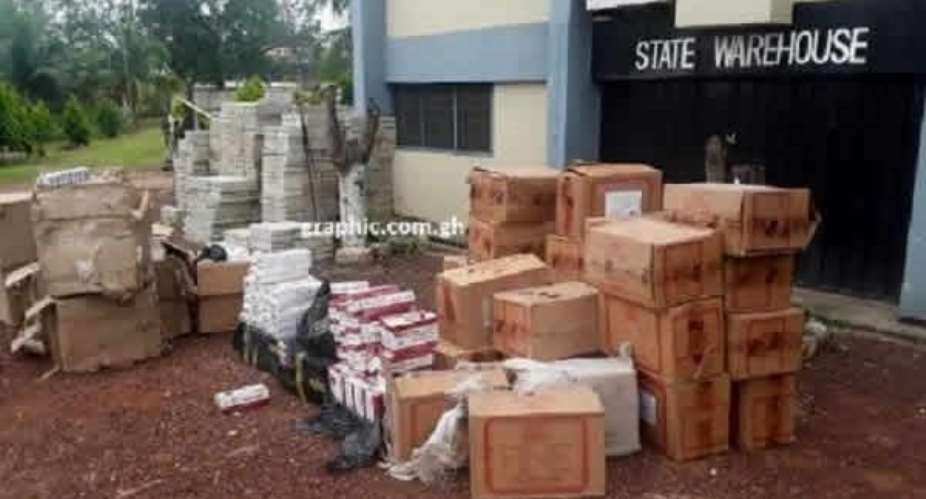 Banned, Expired Goods Destroyed In Sunyani
