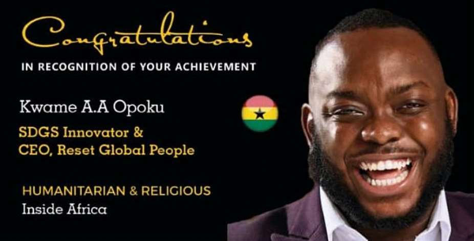 Ghanas Kwame A. A Opoku Named One Of The 100 Most Influential People Of African Descent Under 40