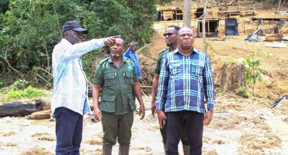 Illegal miners in forest reserves will be driven out no matter who they are – Benito Owusu-Bio