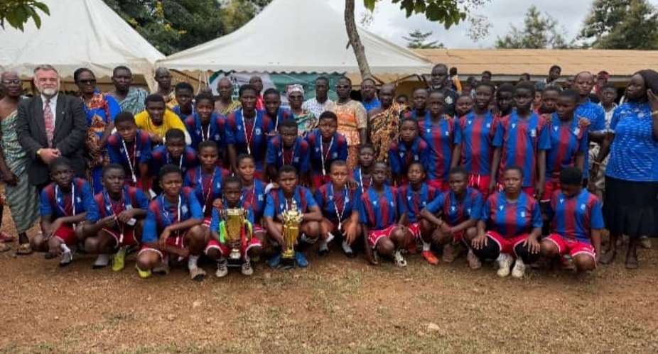 Girls4Goals empowers 180 pupils in Sunyani through football, education