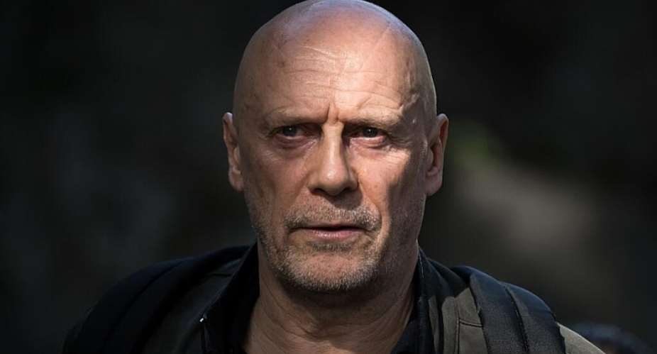 French-Swiss far-right essayist Alain Soral after a court appearance, 27 September 2023. - AFP - FABRICE COFFRINI