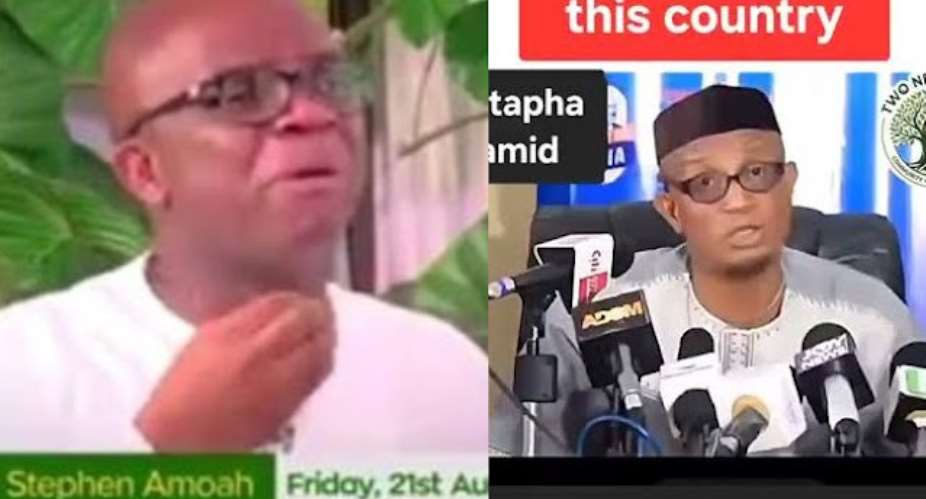 The Twin Deception: How Stephen Amoah And Mustapha Hamid Betrayed Ghanaians Through Tears, Propaganda & Corruption