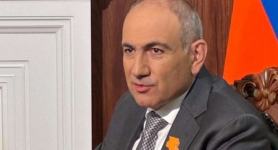 Armenian Prime Minister Nikol Pashinyan, during an interview with RFI Armenian in Yerevan on 6 October 2026. -  RFI