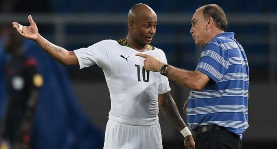 Avram Grant craving to have Andre, Kwadwo Asamoah and a fully fit Gyan for Egypt clash