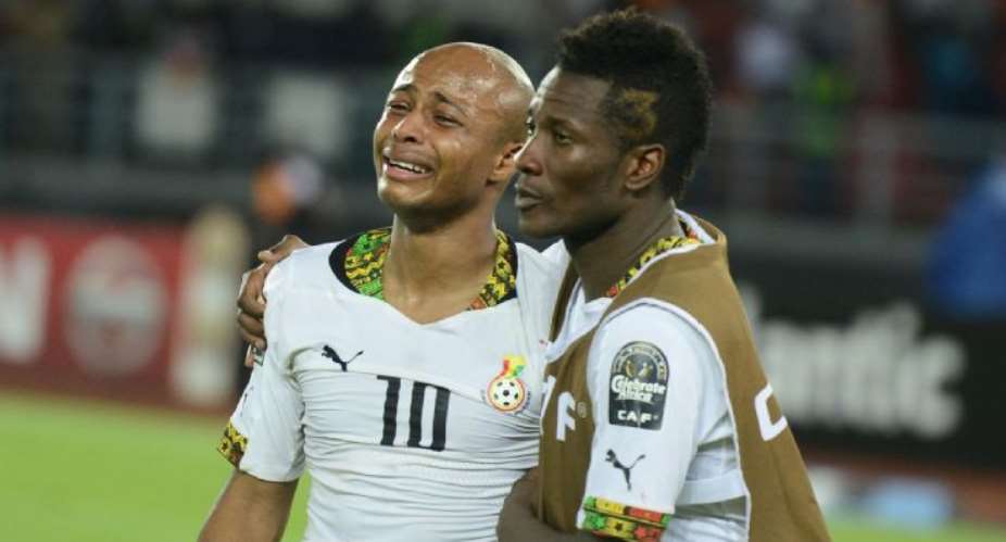 Black Stars skipper Asamoah Gyan insist relationship with Andre Ayew is cordial
