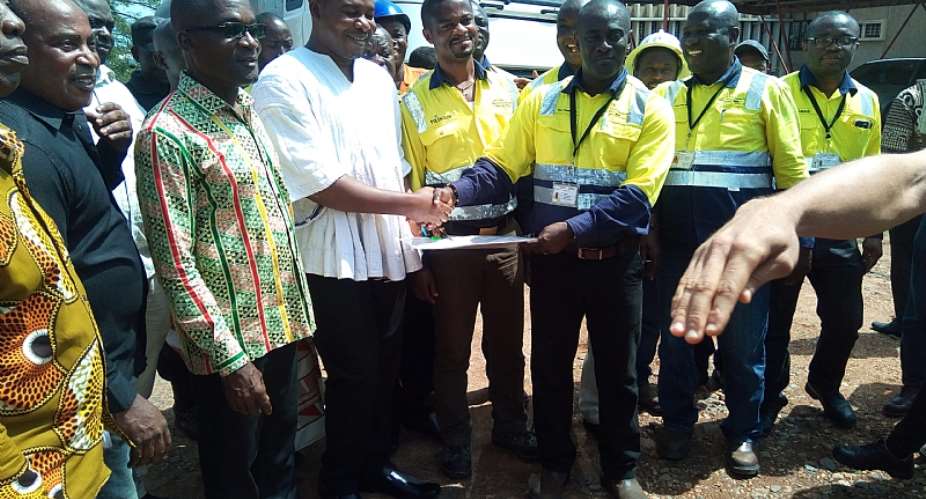 AGA Donates To Obuasi Municipal Assembly