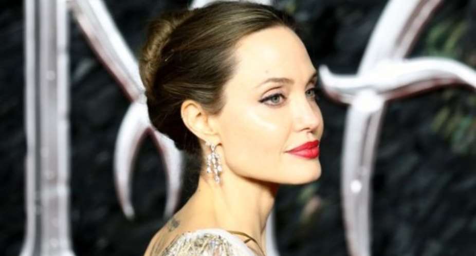 Angelina Jolie, pictured at the London premiere of Maleficent: Mistress of Evil on Wednesday