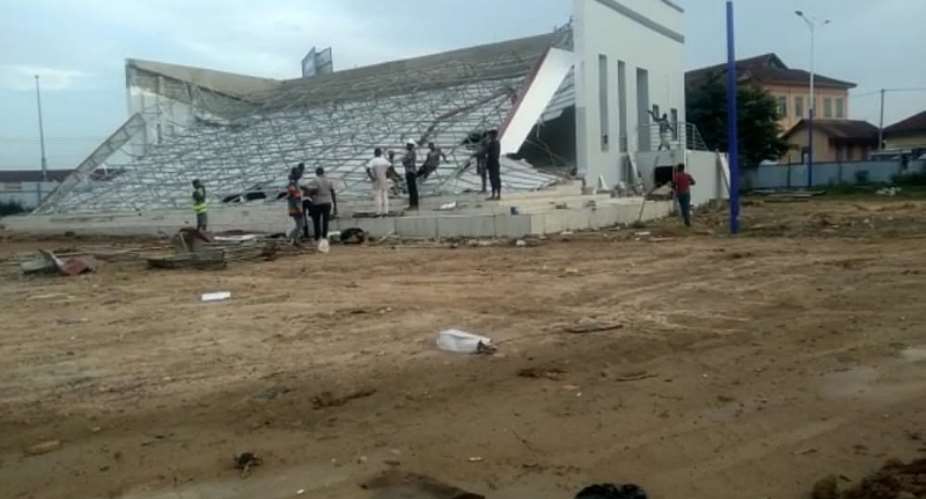 Contractor, consultant redeveloping Koforidua Jackson Park summoned over collapse of stand