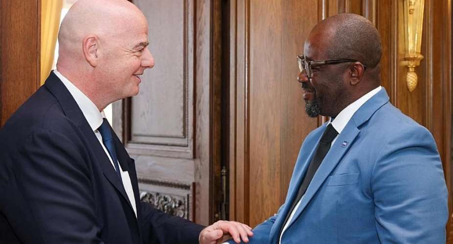 FIFA President Gianni Infantino congratulates Ghana for 2026 World Cup qualification