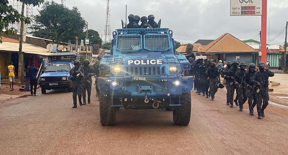 Police engages Muslim communities at Sampa to promote peace and order