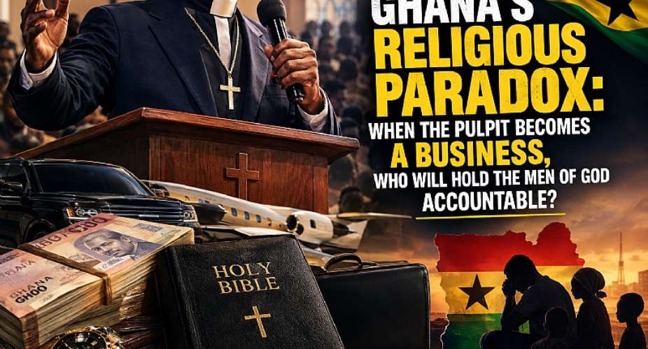 When the pulpit becomes a marketplace, faith becomes a commodity and vulnerable believers become customers, who protects the people? Ghana must confront the uncomfortable truth: no pastor should be above accountability. Is the church transforming lives or are some exploiting the name of God for personal wealth?