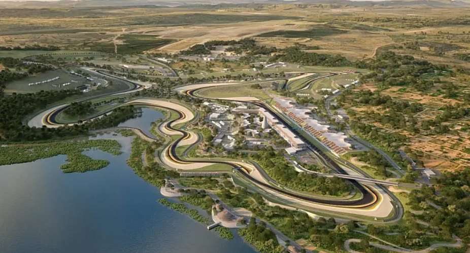 Formula 1Image caption: The new track near Kigali has been designed to exploit Rwandas natural landscape
