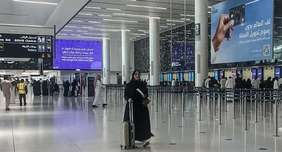 Riyadhs international airport was targeted by a deadly missile strike on Saturday claimed by the Houthis. -  AFP