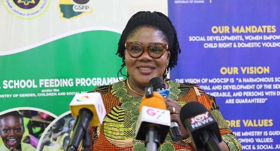 Ghana School Feeding Programme needs reliable data – Gender Minister