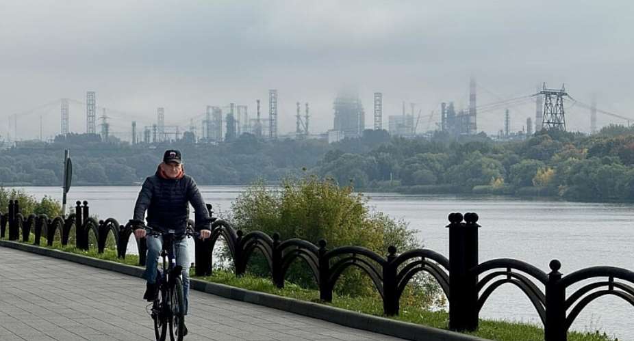 The Gazprom Neft oil refinery in the southeast of Moscow on September 20, 2026. -  AFP