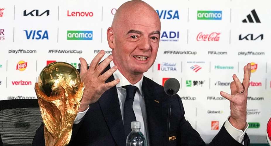 Gianni Infantino took over as president at world footballs governing body Fifa in 2016. - AP Photo/Eduardo Verdugo - Eduardo Verdugo