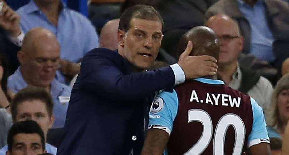 Slaven Bilic claims Andre Ayew is getting close to returning to the pitch