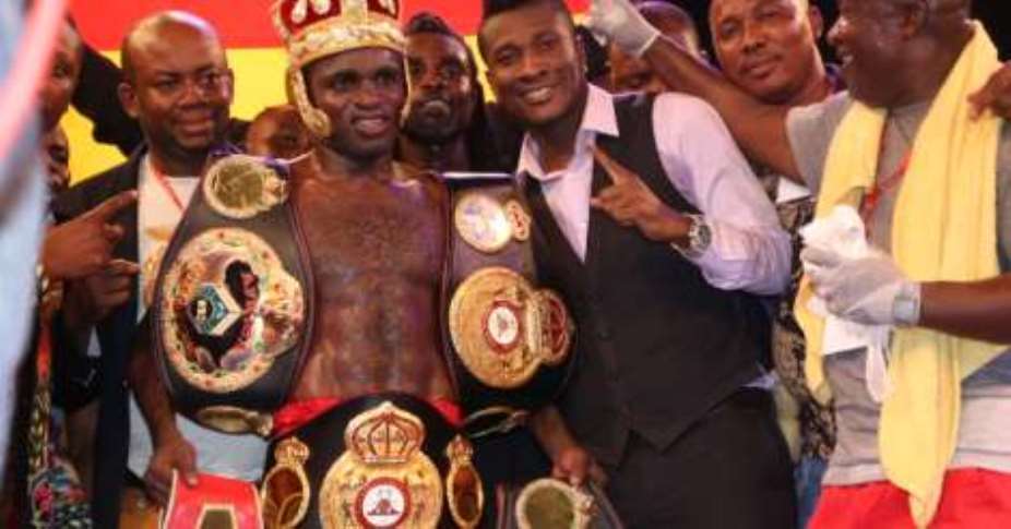 Emmanuel Tagoe: Asamoah Gyan's boxer to fight for IBO title on November 25 in Accra