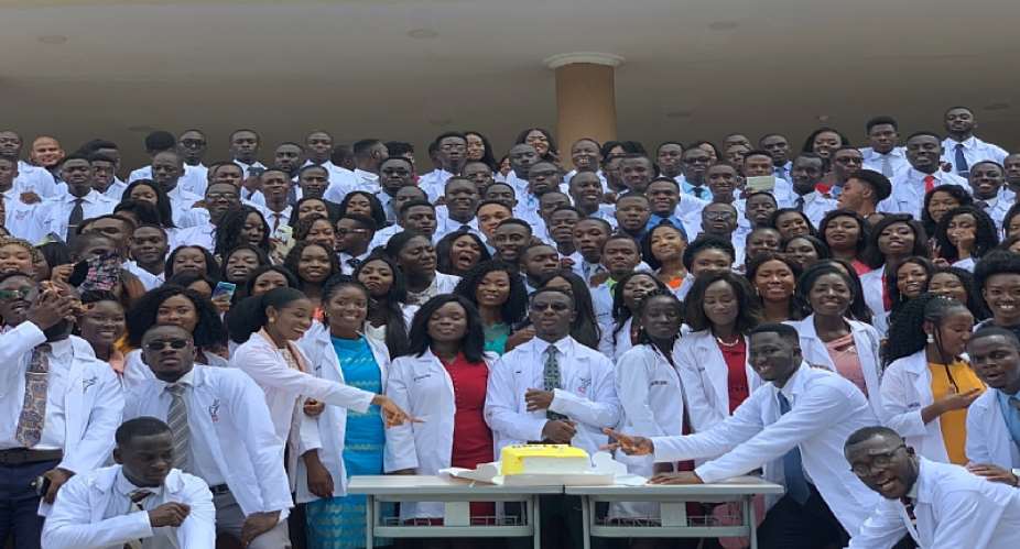 KNUST Holds 4th White Coat Ceremony For Doctor Of Pharmacy Students