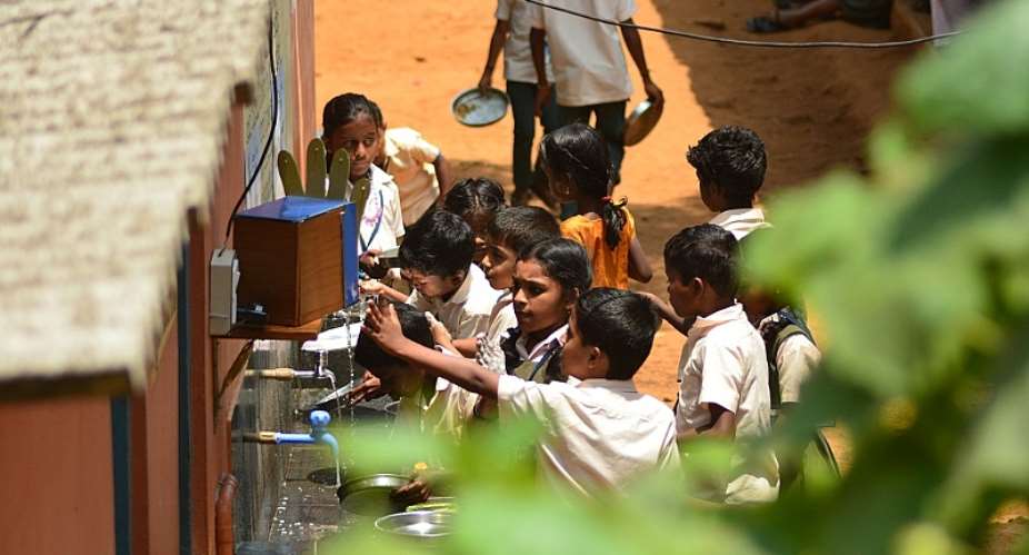 Handwashing robot helps schoolkids make a clean break with bad habits