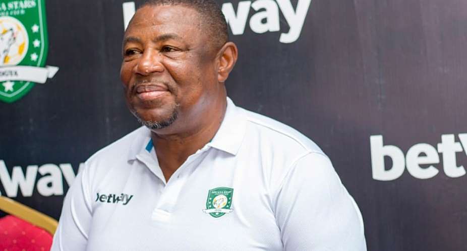 Aduana Stars head coach Paa Kwesi Fabin