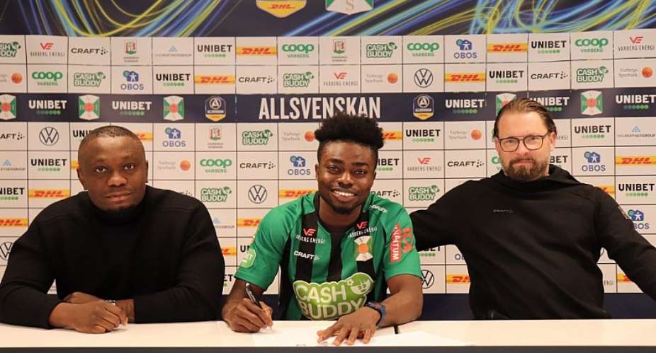 Defender Gideon Mensah Keen On Developing At Varbergs BOIS FC
