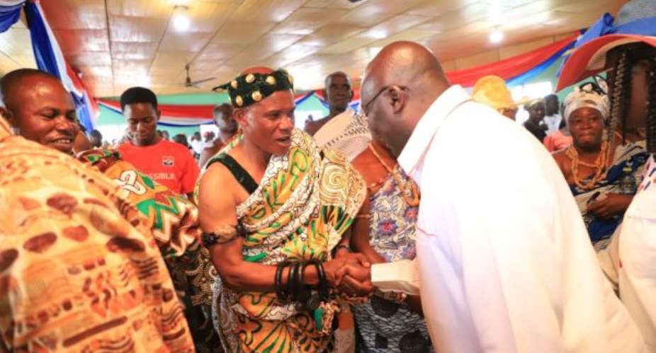 Election 2024: Were wholeheartedly supporting you for our development —Banda Traditional Council tells Bawumia