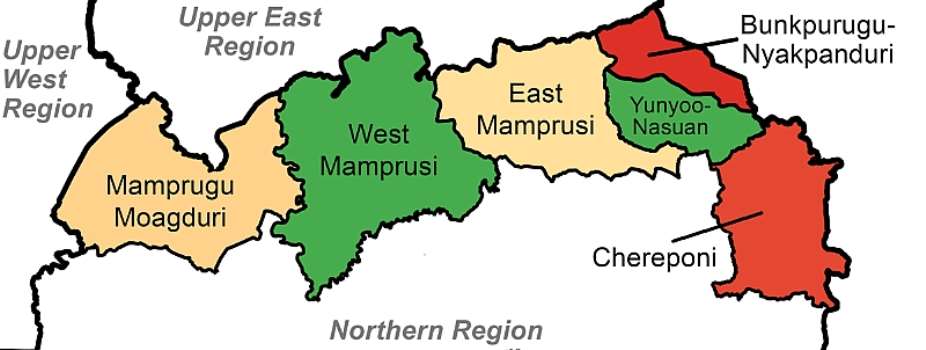 The West And East Mamprusi Municipalities of the North East Region should be divided to accelerate development and combat crime