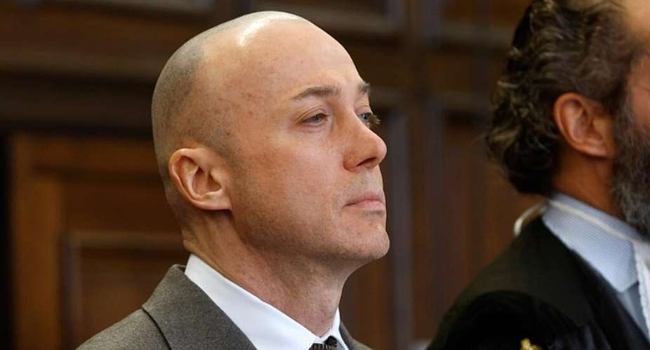Former Ukrainian military officer Sergiy Kuznietsov at the start of his trial in Hamburg over the Nord Stream sabotage on October 14, 2026. -  Markus Scholz, AFP