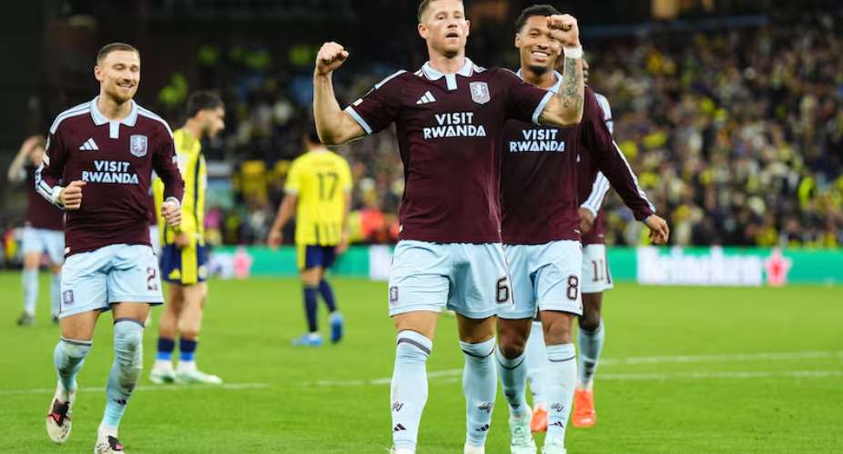 Champions League: Aston Villa rout Fenerbahce to end home woes